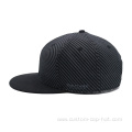 High Quality Printing Black Snapback Hats
